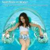 image:imageJasonwell Pool Float with Canopy  Inflatable Pool Floaties Adult Floating Pool Chair Lounge Floats for Swimming Pool Water Chair Pool Lounger with Cup Holders Pool Toy Party Floaty for Adultgreen