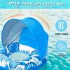 image:imageJasonwell Pool Float with Canopy  Inflatable Pool Floaties Adult Lounger Floats Raft Floating Chair with Cup Holders for Swimming Pool Lake Water Lounge Float Beach Pool Party Toys for AdultsBlue