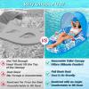 image:imageJasonwell Pool Float with Canopy  Inflatable Pool Floaties Adult Lounger Floats Raft Floating Chair with Cup Holders for Swimming Pool Lake Water Lounge Float Beach Pool Party Toys for AdultsBlue