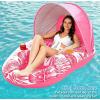 image:imageJasonwell Pool Float with Canopy  Inflatable Pool Floaties Adult Lounger Floats Raft Floating Chair with Cup Holders for Swimming Pool Lake Water Lounge Float Beach Pool Party Toys for AdultsRose