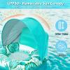 image:imageJasonwell Pool Float with Canopy  Inflatable Pool Floaties Adult Lounger Floats Raft Floating Chair with Cup Holders for Swimming Pool Lake Water Lounge Float Beach Pool Party Toys for AdultsGreen
