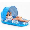 image:imageJasonwell Pool Float with Canopy  Inflatable Pool Floaties Adult Lounger Floats Raft Floating Chair with Cup Holders for Swimming Pool Lake Water Lounge Float Beach Pool Party Toys for AdultsBlue
