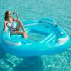 image:imageJasonwell Floating Island Pool Float  Giant Inflatable Multi Person Pool Party Floats Swimming Pool Lounger Raft with Cup Holders Lake Floaties Beach Relaxation Water Float for Adults Blue XLBlue