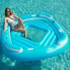 image:imageJasonwell Floating Island Pool Float  Giant Inflatable Multi Person Pool Party Floats Swimming Pool Lounger Raft with Cup Holders Lake Floaties Beach Relaxation Water Float for Adults Blue XLBlue