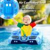 image:imageTank Pool Floats Kids Adults  Jasonwell Inflatable Pool Floaties Swimming Pool Tank with Water Cannon Gun Swim Floaty Rafts Lake Beach Party Pool Toys for Boys Girls Toddlers Kids Adults Rose LBlue