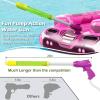 image:imageTank Pool Floats Kids Adults  Jasonwell Inflatable Pool Floaties Swimming Pool Tank with Water Cannon Gun Swim Floaty Rafts Lake Beach Party Pool Toys for Boys Girls Toddlers Kids Adults Rose LRose