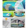 image:imageJasonwell Foldable Dog Kiddie Pool  Hard Plastic Kids Paddling Pool Toddler Baby Swimming Pools for Backyard Collapsible Whelping Box Pet Doggie Cats Wading Pools Bathtub for Puppy Large Dogs 71InGGreen