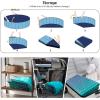 image:imageJasonwell Foldable Dog Kiddie Pool  Hard Plastic Kids Paddling Pool Toddler Baby Swimming Pools for Backyard Collapsible Whelping Box Pet Doggie Cats Wading Pools Bathtub for Puppy Large Dogs 71InGGreen