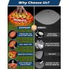 image:imageJasonwell Glow in The Dark Football  Strong Grip Light Up Football Toy Stuff Gift Outdoor Sports Ball for Boys Kids Teen Junior Youth Adult Christmas Birthday Gifts for Ages 68 812 13 Year OldOrange