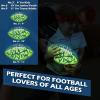 image:imageJasonwell Glow in The Dark Football  Strong Grip Light Up Football Toy Stuff Gift Outdoor Sports Ball for Boys Kids Teen Junior Youth Adult Christmas Birthday Gifts for Ages 68 812 13 Year OldBluegreen