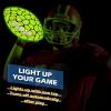 image:imageJasonwell Glow in The Dark Football  Strong Grip Light Up Football Toy Stuff Gift Outdoor Sports Ball for Boys Kids Teen Junior Youth Adult Christmas Birthday Gifts for Ages 68 812 13 Year OldGreen