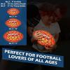 image:imageJasonwell Glow in The Dark Football  Strong Grip Light Up Football Toy Stuff Gift Outdoor Sports Ball for Boys Kids Teen Junior Youth Adult Christmas Birthday Gifts for Ages 68 812 13 Year OldOrange