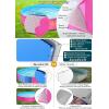image:imageJasonwell Kiddie Baby Pool with Canopy  Foldable Infant Toddler Kids Pool with Shade Baby Beach Essentials Tent Swimming Wading Pools for Toddlers 13  Kids Dogs Ball Pit Backyard Water Play G 63Rose