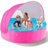 image:imageJasonwell Kiddie Baby Pool with Canopy  Foldable Infant Toddler Kids Pool with Shade Baby Beach Essentials Tent Swimming Wading Pools for Toddlers 13  Kids Dogs Ball Pit Backyard Water Play G 63Rose