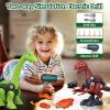 image:imageJasonwell Kids Building Dinosaur Toys  Boys STEM Take Apart Construction Set Educational Dino Kit Play Set Easter Party Favors Christmas Birthday Gifts for Toddler Girls Age 3 4 5 6 7 8  Year OldFamily Edition