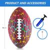image:imageJasonwell Pool Beach Water Football  Strong Grip Waterproof Football for AllWeather Play Pool Toys Beach Games Outdoor Sports Lake Toy Christmas Birthday Gifts for Kids Boys Teens AdultsBrown