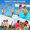image:imageJasonwell Pool Beach Water Football  Strong Grip Waterproof Football for AllWeather Play Pool Toys Beach Games Outdoor Sports Lake Toy Christmas Birthday Gifts for Kids Boys Teens AdultsBlack