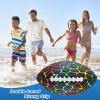 image:imageJasonwell Pool Beach Water Football  Strong Grip Waterproof Football for AllWeather Play Pool Toys Beach Games Outdoor Sports Lake Toy Christmas Birthday Gifts for Kids Boys Teens AdultsBlack