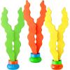 image:imageJasonwell Pool Diving Toys Games  32PCS Swimming Mermaid Pool Toys with Dive Rings Gems Beach Ball Underwater Treasures Torpedo Bandits Fish Swim Toy etc Bath Water Toy Training Gifts for Kids Adult32PCS