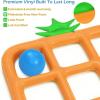 image:imageJasonwell TicTacToe Pool Toys Games  Giant Floating Tic Tac Toe Game Float with 10 Balls Pineapple Pool Game Party Toy Floats Yard Field Day Games Outdoor Beach Toys for Adults Teens Kids YellowOrange