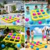 image:imageJasonwell TicTacToe Pool Toys Games  Giant Floating Tic Tac Toe Game Float with 10 Balls Pineapple Pool Game Party Toy Floats Yard Field Day Games Outdoor Beach Toys for Adults Teens Kids YellowYellow