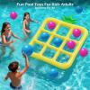 image:imageJasonwell TicTacToe Pool Toys Games  Giant Floating Tic Tac Toe Game Float with 10 Balls Pineapple Pool Game Party Toy Floats Yard Field Day Games Outdoor Beach Toys for Adults Teens Kids YellowYellow