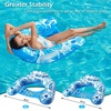 image:imageJasonwell Inflatable Pool Float Chair  Pool Floaties Floating Pool Chair Lounge Floats for Swimming Pool Water Chair Pool Lounger with Cup Holder Pool Toy Party Floaty Adults LeafB XLXLarge