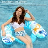 image:imageJasonwell Inflatable Pool Float Chair  Pool Floaties Floating Pool Chair Lounge Floats for Swimming Pool Water Chair Pool Lounger with Cup Holder Pool Toy Party Floaty Adults LeafB XLXLarge
