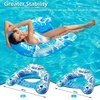 image:imageJasonwell Inflatable Pool Float Chair  Pool Floaties Floating Pool Chair Lounge Floats for Swimming Pool Water Chair Pool Lounger with Cup Holder Pool Toy Party Floaty Adults LeafB XLLarge