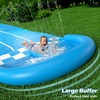 image:imageJasonwell Slip and Water Slide  20Ft Heavy Duty Lawn Slip Waterslide for Kids Adults with Splash Sprinkler N 3 Bodyboards Backyard Summer Outside Outdoor Water Play Toys Race3LanesRace3Lanes