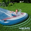 image:imageJasonwell Slip and Water Slide  20Ft Heavy Duty Lawn Slip Waterslide for Kids Adults with Splash Sprinkler N 3 Bodyboards Backyard Summer Outside Outdoor Water Play Toys Race3LanesShark2Lanes