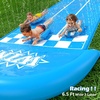 image:imageJasonwell Slip and Water Slide  20Ft Heavy Duty Lawn Slip Waterslide for Kids Adults with Splash Sprinkler N 3 Bodyboards Backyard Summer Outside Outdoor Water Play Toys Race3LanesRace3Lanes