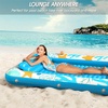image:imageInflatable Tanning Pool Lounger Float  Jasonwell 4 in 1 Sun Tan Tub Sunbathing Pool Lounge Raft Floatie Toys Water Filled Tanning Bed Mat Pad for Adult Blow Up Kiddie Pools Kids Ball Pit MGXXLOcean Aqua