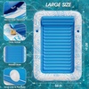 image:imageInflatable Tanning Pool Lounger Float  Jasonwell 4 in 1 Sun Tan Tub Sunbathing Pool Lounge Raft Floatie Toys Water Filled Tanning Bed Mat Pad for Adult Blow Up Kiddie Pools Kids Ball Pit MGXXLBlue