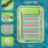 image:imageInflatable Tanning Pool Lounger Float  Jasonwell 4 in 1 Sun Tan Tub Sunbathing Pool Lounge Raft Floatie Toys Water Filled Tanning Bed Mat Pad for Adult Blow Up Kiddie Pools Kids Ball Pit MGXXLLime Green