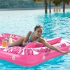 image:imageInflatable Tanning Pool Lounger Float  Jasonwell 4 in 1 Sun Tan Tub Sunbathing Pool Lounge Raft Floatie Toys Water Filled Tanning Bed Mat Pad for Adult Blow Up Kiddie Pools Kids Ball Pit MGXXLRose Pink