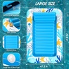 image:imageInflatable Tanning Pool Lounger Float  Jasonwell 4 in 1 Sun Tan Tub Sunbathing Pool Lounge Raft Floatie Toys Water Filled Tanning Bed Mat Pad for Adult Blow Up Kiddie Pools Kids Ball Pit MGXXLOcean Aqua