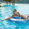image:imageInflatable Tanning Pool Lounger Float  Jasonwell 4 in 1 Sun Tan Tub Sunbathing Pool Lounge Raft Floatie Toys Water Filled Tanning Bed Mat Pad for Adult Blow Up Kiddie Pools Kids Ball Pit MGXXLBlue