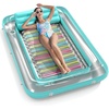 image:imageInflatable Tanning Pool Lounger Float  Jasonwell 4 in 1 Sun Tan Tub Sunbathing Pool Lounge Raft Floatie Toys Water Filled Tanning Bed Mat Pad for Adult Blow Up Kiddie Pools Kids Ball Pit MGXXLMint Green