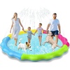 image:imageKids Dog Splash Pad Sprinkler  Jasonwell Non Slip Dog Sprinkler Pad Splash Pool Puppy Dogs Pool Summer Outdoor Water Toys Backyard Durable Splash Pad for Toddlers Kids Small Medium Large Dogs PetRainbow97